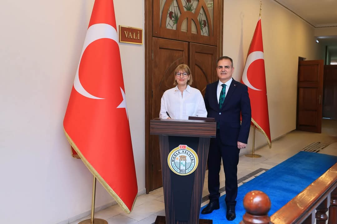 Birleşik Krallık Büyükelçisi Jill Morris, Birleşik Krallık Konsolosu Neale Jones, Valimiz Sayın Dr. İdris Akbıyık'ı Ziyaret Etti