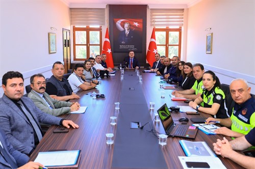 Muğla’nın Huzuru Medya Buluşması Toplantısı Yapıldı