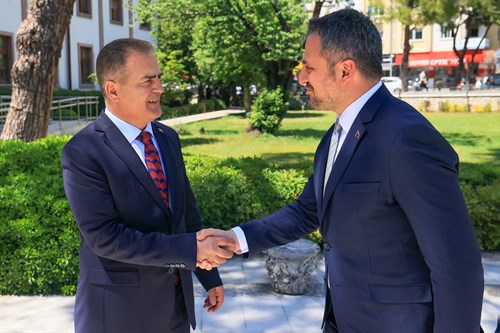 Gençlik ve Spor Bakanlığı Bakan Yardımcısı Sayın Dr. Enes Eminoğlu, Valimiz Sayın Dr. İdris Akbıyık’ı Ziyaret Etti