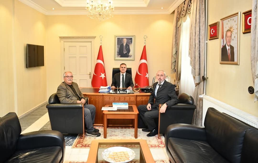 Menteşe Avcılar Derneği Başkanı Muammer Bağcıoğlu ve Vural Tezcan, Valimiz Sayın Dr. İdris Akbıyık'ı Ziyaret Etti