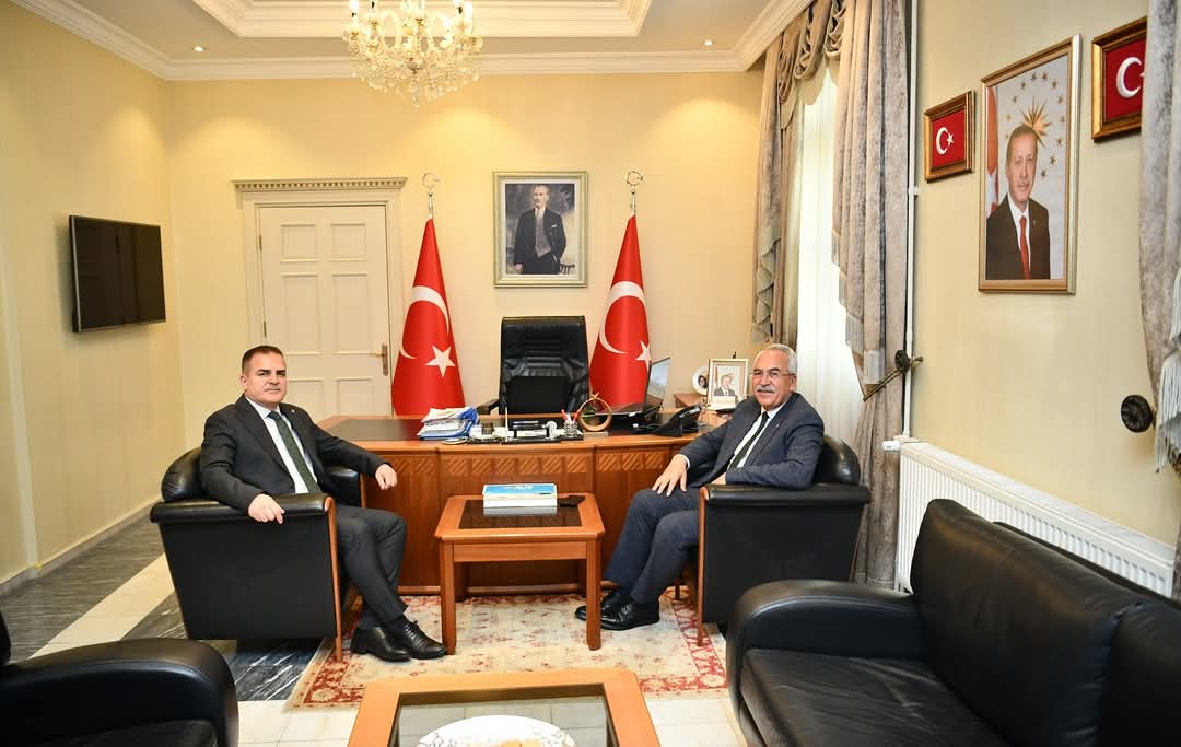 26. ve 27. Dönem Antalya Milletvekili İbrahim Aydın, Valimiz Sayın Dr. İdris Akbıyık'ı Ziyaret Etti